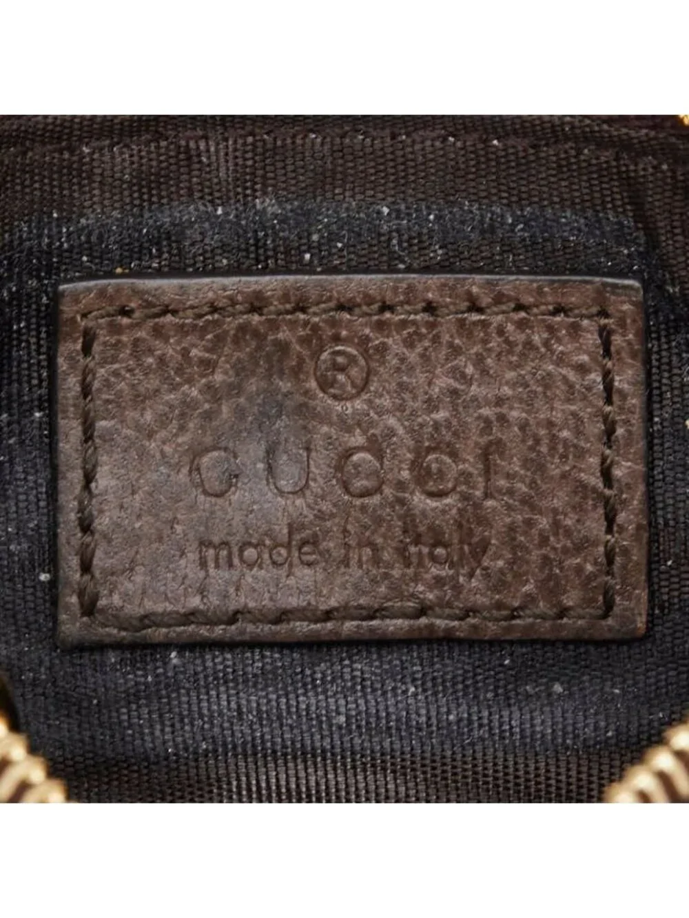 Gucci Ophidia GG Supreme Coin Purse Beige Brown Leather - Picture 7 of 8